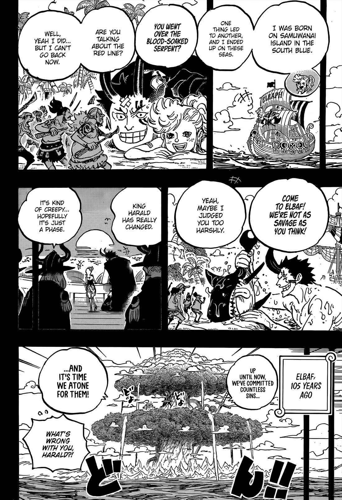 One Piece Chapter 1153 image 09